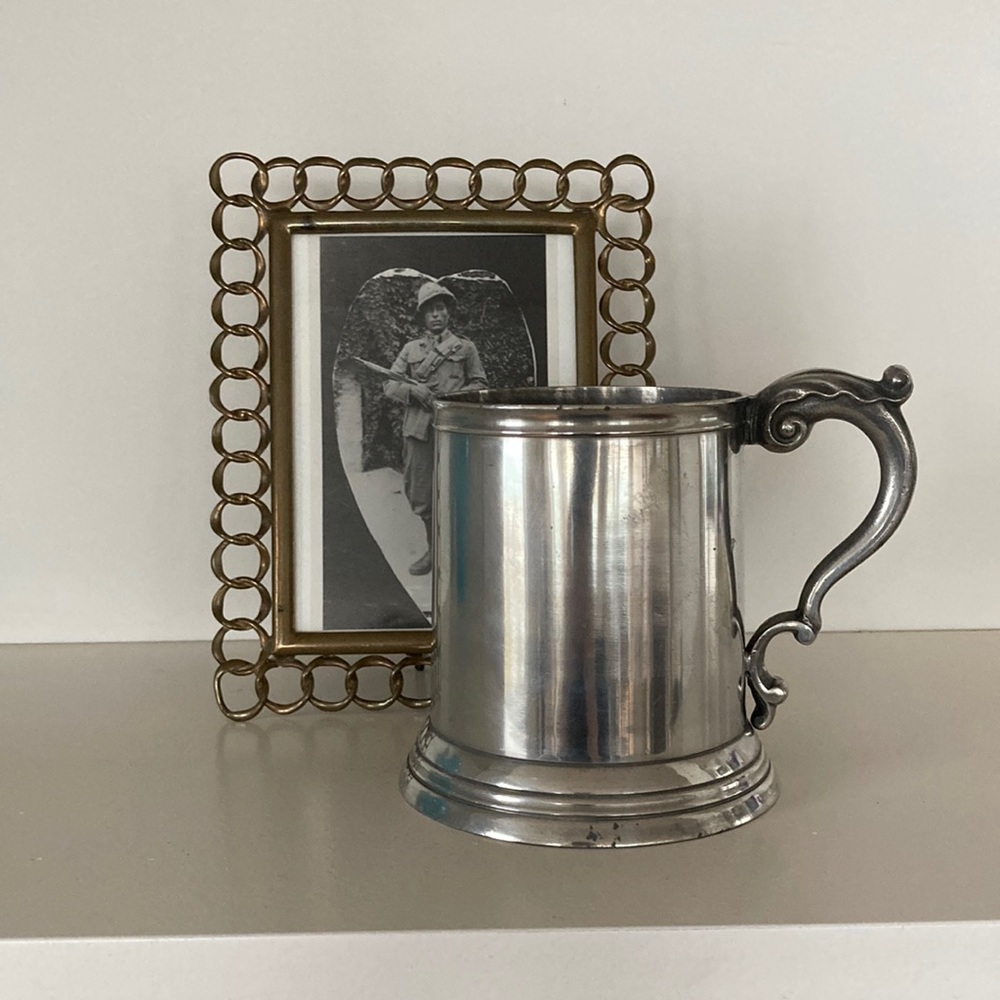 Antique Pewter Stein